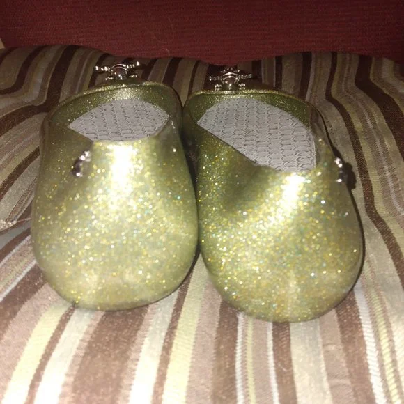 ❤️VIVIENNE WESTWOOD MELISSA Anglomania 3D Bee Light Green Ballet Flats Shoes 7.5 - Picture 6 of 9